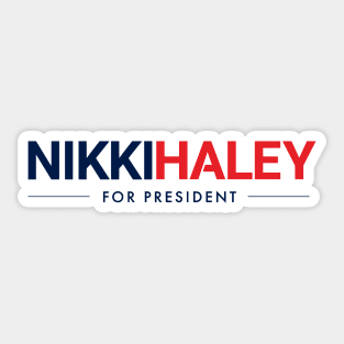 NIKKI HALEY 2024 Sticker